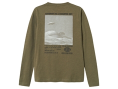 Name It tea leaf printet bluse